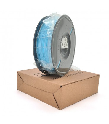 Пластик для 3D-принтера PETG Basic 1.75 мм. Котушка 200×65 мм. 1кг. Температура друку: 230-260°C. Колір: Синій