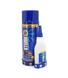 Супер-клей з активатором STERN 400мл+100г