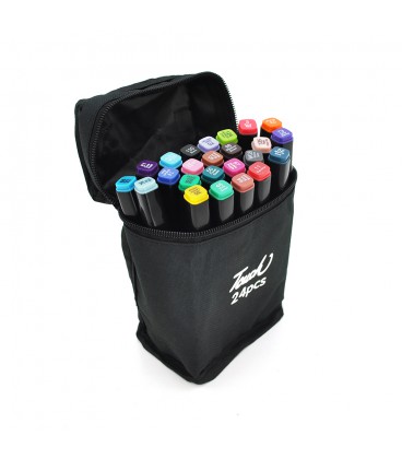 Набір двосторонніх скетч-маркерів для малювання Touch 24шт