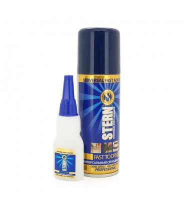 Супер-клей з активатором STERN 100мл+25г