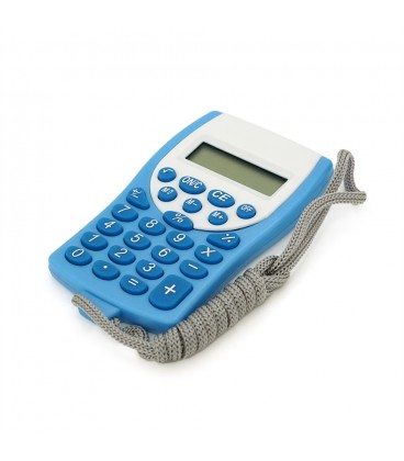 Калькулятор Small KEENLY KK-1880, 25 кнопок, розміри 140*110*30мм, Blue, OEM