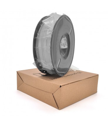 Пластик для 3D-принтера PLA+ 1.75 мм. Котушка 200×65 мм. 1кг. Температура друку: 200-230°C. Колір: сірий