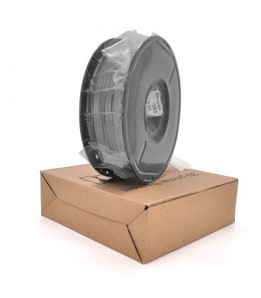 Пластик для 3D-принтера PETG Basic 1.75 мм. Котушка 200×65 мм. 1кг. Температура друку: 230-260°C. Колір: світло-сірий