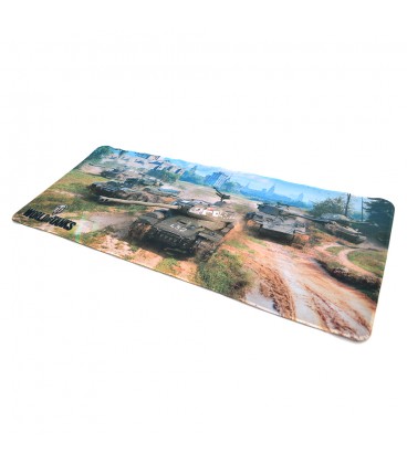 Килимок 300*700 тканинний World of Tanks-15, товщина 2 мм, OEM