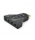 Контролер USB-sound card (7.1) 3D sound (Windows 7 ready), Blister