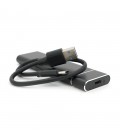 Кишеня зовнішня SHL-R320, USB3.0 M.2 NGFF, Black