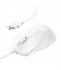 Миша провідна BOROFONE BG4, White, Box