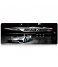 Килимок 300*700 тканинний Mercedes-AMG з боковою прошивкою, товщина 2 мм, Gray, Пакет