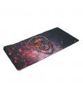 Килимок 300*600 тканинний MSI Fire Dragon з боковою прошивкою, товщина 2 мм, Black/red, Пакет