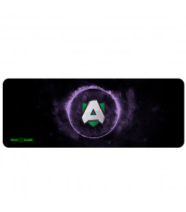 Коврик 300*700 тканевой RAZER TEAM с боковой прошивкой, толщина 3 мм, цвет Black/Violet, OEM