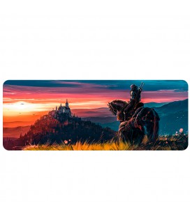 Коврик 300*800 тканевой Witcher 10 с боковой прошивкой, толщина 2 мм, Пакет