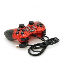 Геймпад Brazzers BR-8700 проводной для ПК, USB 2.0, Red, Blister