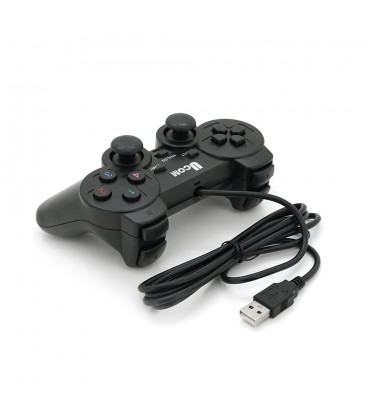 Геймпад Brazzers BR-Ucom проводной для ПК, USB 2.0, Black, Blister