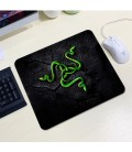Килимок 200*240 тканинний RAZER 11, товщина 2 мм, колір Black/Green, Пакет