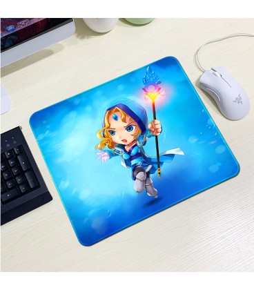 Килимок 240*220 тканинний DOTA2 "Crystal Maiden Arcana", товщина 2 мм, колір Blue, OEM