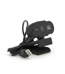 Вебкамера с гарнитурой A6, 1920p, автофокус, пласт. корпус, Black, Q100