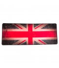 Килимок 300 * 800 тканинний "Прапор Англії" з бічною прошивкою, товщина 4 мм, ОЕМ
