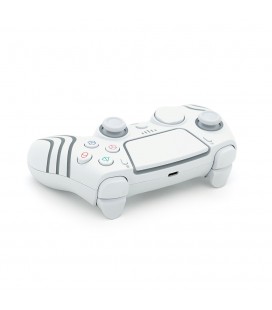 Геймпад Brazzers BR-P5/P4/NL беспроводной для PS5 RGB Wireless DOUBLE Motor Vibration, White, 3.7V, 1000mAh, Box