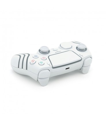 Геймпад Brazzers BR-P5/P4/NL беспроводной для PS5 RGB Wireless DOUBLE Motor Vibration, White, 3.7V, 1000mAh, Box