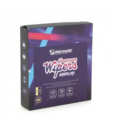 Серветки MECHANIC Repair guy 4 дюйми (10*10 см), ультратонкі, антистатичні. для електронної техніки, 50 шт, BOX 100*25*110mm