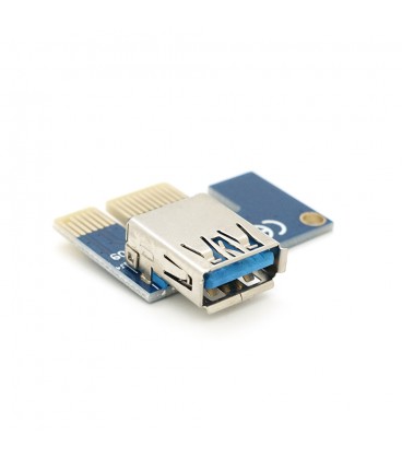Адаптер - перехідник PCE-N09 з PCI-e x1 на USB 3.0, VER009S, OEM