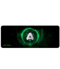 Килимок 300*700 тканинний RAZER TEAM з боковою прошивкою, товщина 3 мм, колір Black/Green, OEM