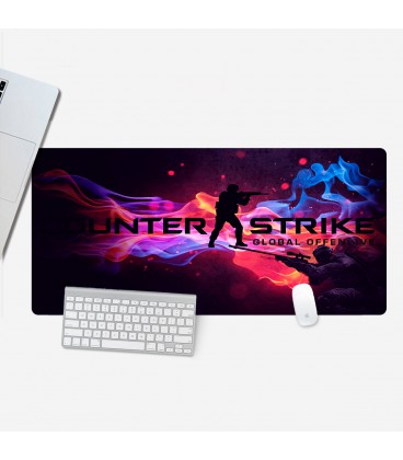 Килимок 300*800 тканинний "COUNTER STRIKE GO" з боковою прошивкою, товщина 2 мм, Пакет