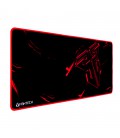 Килимок 800*300 для миші Fantech MP80 тканинний з бічної прошивкою, товщина 3 мм, колір Black, Color Box