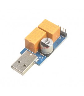 USB WatchDog сторожевой таймер два реле на перезагрузку / включение + кабель красно-синий