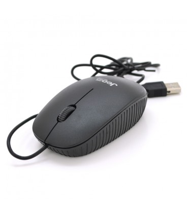 Миша провідна JEDEL C1, Black, Q100