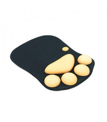 Килимок 260*210 тканинний Lion Paw, товщина 2 мм, колір Black-Orange, OEM