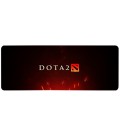 Килимок 300*700 тканинний DOTA2, товщина 3 мм, колір Black-Red, OEM