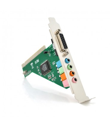 Звукова карта PCI - 4CH (c-media 8738), 3D 4.1, Windows 98 / Windows2000 / XP / NT win7 32/64, BOX