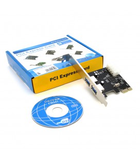 Контролер PCI-Е  USB 3.0, 2port, BOX