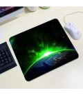 Килимок 200*240 тканинний RAZER 15, товщина 2 мм, колір Black/Green, Пакет