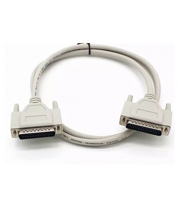 Кабель LPT DB25 М-М, 25Pin, 1.5m, Gray, OEM,Q25