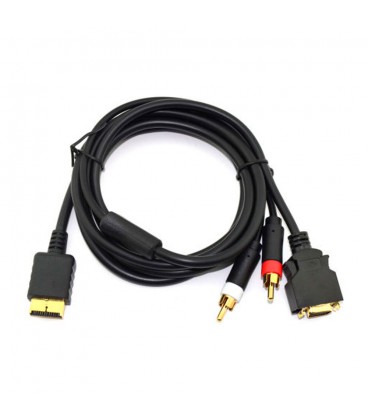 Компонентний HDTV AV-кабель D-Video D-Terminal для Sony PlayStation PS2 / PS3