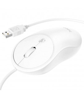 Миша провідна HOCO GM13W, 1000DPI, White, Box