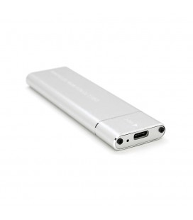 Карман внешний NVME Type-C, Silver