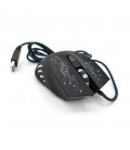 Миша дротова iMICE X9, 6 кнопок, 800/1200/2400/3200 DPI, Led Lighting, 1,3 м, Windows xp/Vista/Win7/8/10 Mac OS X, Black, COLOR 