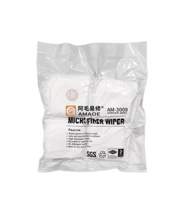 Антистатичні серветки Амаое AM-3009, 100х100 мм. 400шт