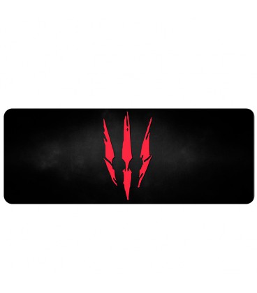 Коврик 300*800 тканевой Witcher 3 с боковой прошивкой, толщина 2 мм, Пакет