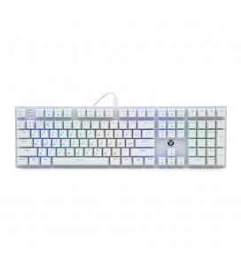 Клавиатура USB Fantech MK855RGB SPACE EDITION, длина кабеля 135см, (Eng/Укр/Рус), White, 108к, Q10