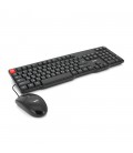 Комплект провідний KB+Mouse HOCO GM16, USB, (Eng / Pyc), Box