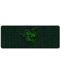 Килимок 400*900 тканинний RAZER 26 з боковою прошивкою, товщина 2 мм, колір Black/Green, Пакет