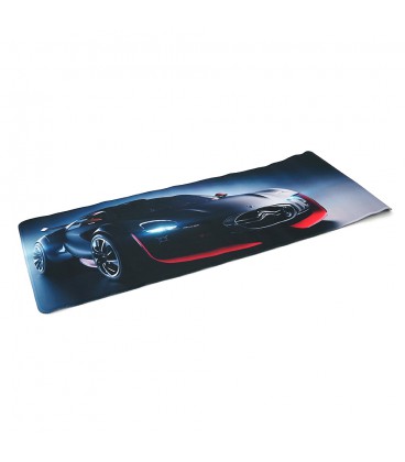 Килимок 300*800 тканинний Citroen Survolt з боковою прошивкою, товщина 3 мм, Black, Пакет