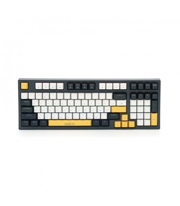 Клавіатура iMICE GK500 USB Wired (TYPE-C), довжина кабелю 100см, (Eng/Укр/Рус), White-Black, 94к