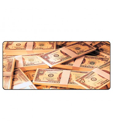 Килимок 300*800 тканинний Dollars з боковою прошивкою, товщина 4 мм, колір Beige, Пакет