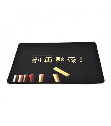 Килимок 260 * 210 тканинний Китайський ієрогліф, з бічною прошивкою, товщина 2 мм, Пакет