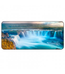 Коврик 300*600 тканевой 'Водопад' с боковой прошивкой, толщина 2 мм, Пакет